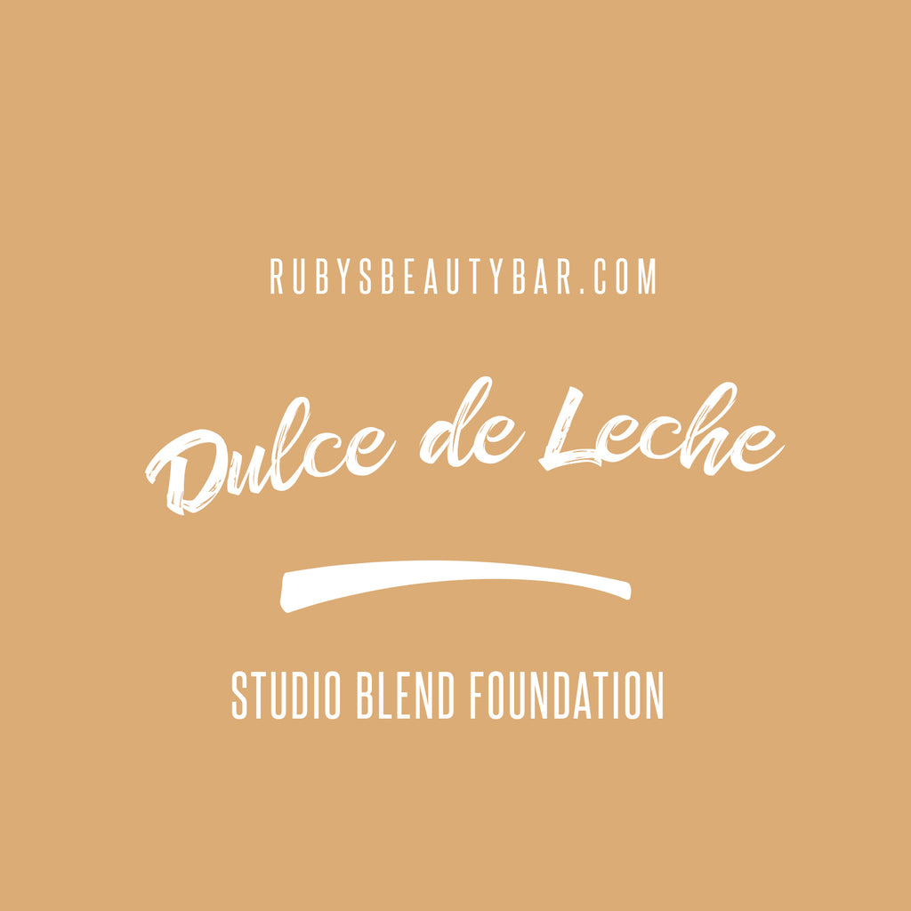 Dulce de Leche Studio Blend Foundation - rubybeautycle
