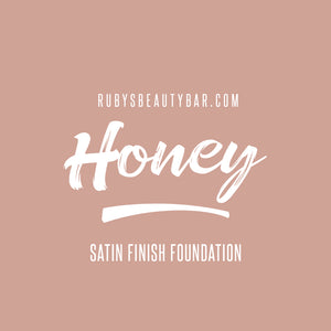 Honey Satin Foundation - rubybeautycle