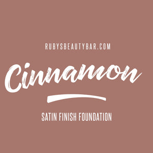 Cinnamon Satin Foundation - rubybeautycle