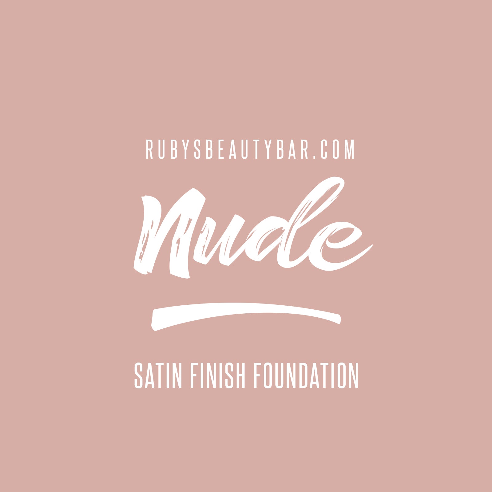 Nude Satin Foundation - rubybeautycle