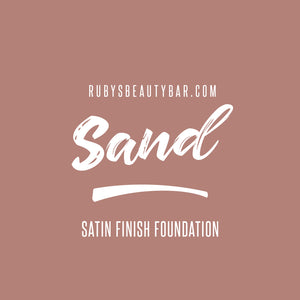 Sand Satin Foundation - rubybeautycle