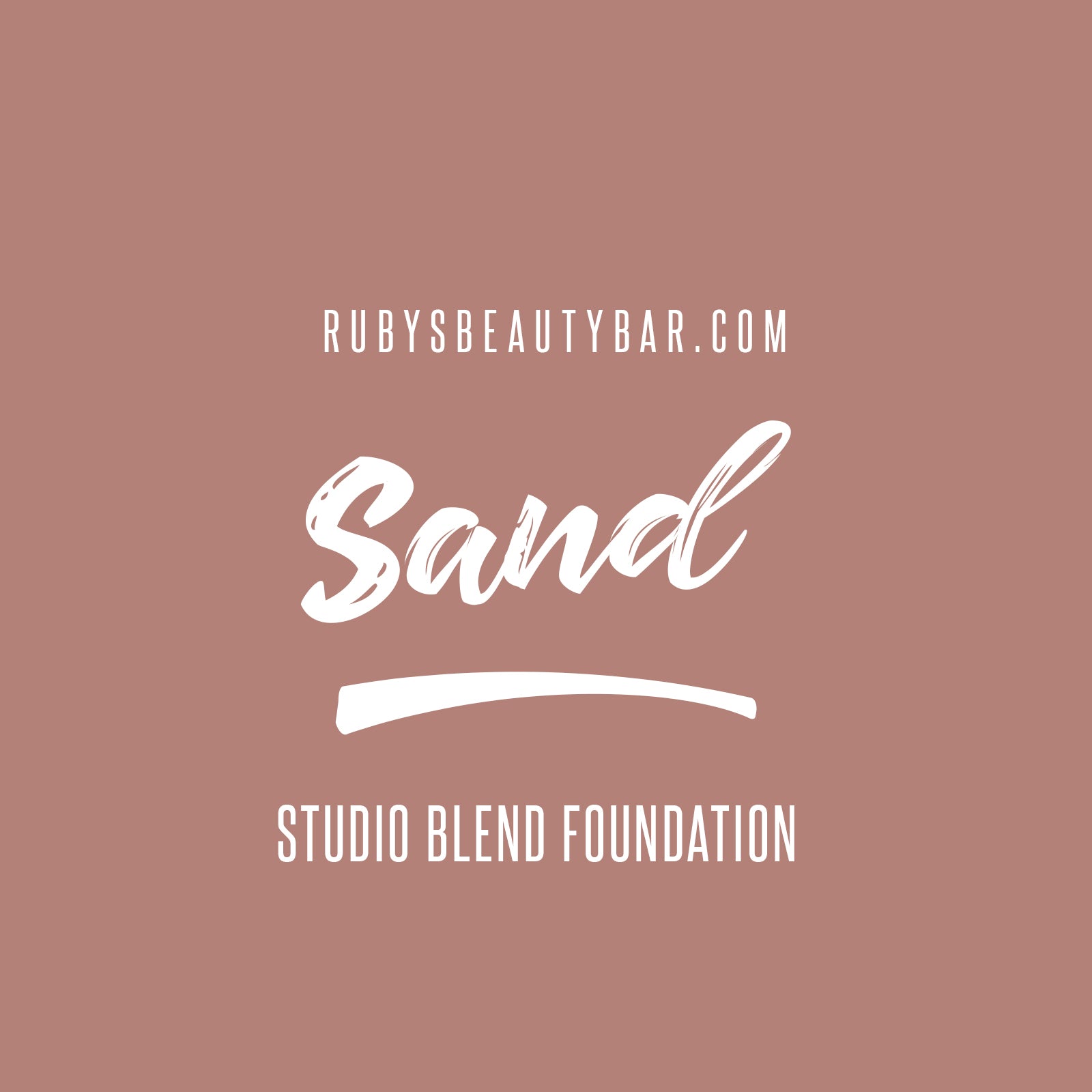 Sand Studio Blend Foundation - rubybeautycle