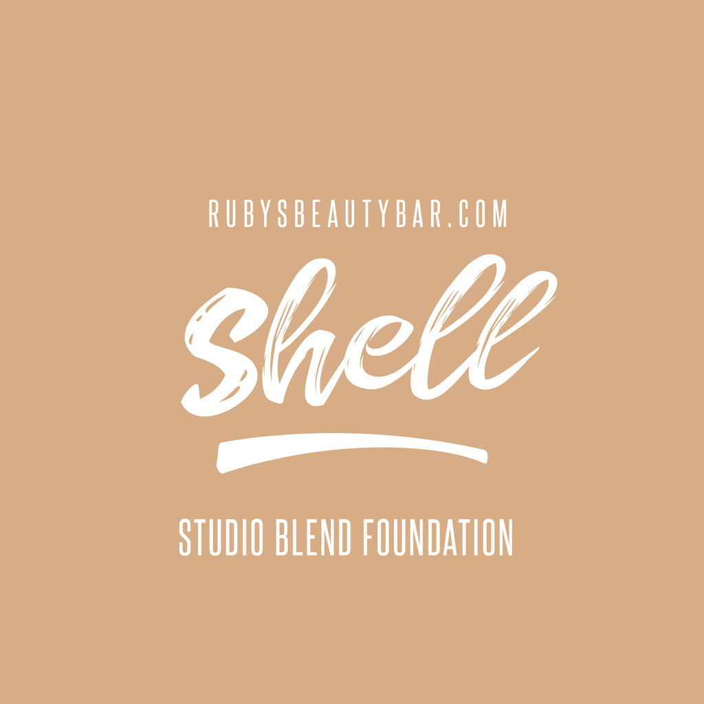 Shell Studio Blend Foundation - rubybeautycle