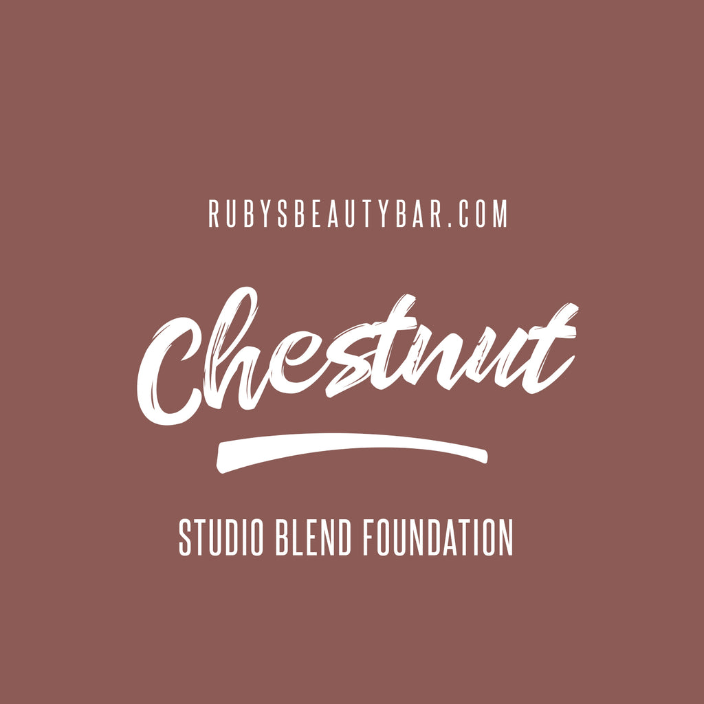 Chestnut Studio Blend Foundation - rubybeautycle